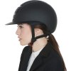 Prilba jazdecká Eclipse Plain Mat Wide Visor Equestro, čierna