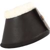 Zvony Eco-leather Eco-wool Acavallo, s barančekom, pár, hnedé