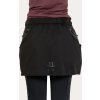 Sukňa s vreckami 3.0 UHIP, nepremokavá, dámska, jet black