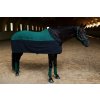 Deka odpocovacia Sycamore Green Equestrian Stockholm, s golierom, dark green