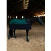 Deka odpocovacia Sycamore Green Equestrian Stockholm, s golierom, dark green