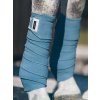Bandáže fleecové Stone Blue Equestrian Stockholm, 4 ks, 4 m, light blue