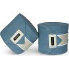 Bandáže fleecové Stone Blue Equestrian Stockholm, 4 ks, 4 m, light blue