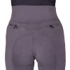 Legíny jazdecké Djune QHP, s gripom, dámske, anthracite