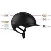 Prilba Mistrall-2 Edition CASCO, english rose/black structure (Obvod hlavy 60-63 cm	)