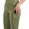 Legíny jazdecké Nurmes II BUSSE, s gripom, dámske, zimné, winter olive