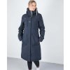 Kabát jazdecký Urban Stretch 2.0 UHIP, dámsky, zimný, navy blue