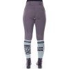 Legíny Equestrian Dream QHP, s gripom, zateplené, dámske, iron grey (Veľkosť 32)