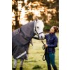 Rajtky Hybrid Meryl Horseware, s gripom, vyšším pásom, dámske, galactic teal