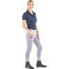 Legíny jazdecké Passion BUSSE s gripom, dámske, grey (Veľkosť 34)