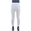 Legíny jazdecké Passion BUSSE s gripom, dámske, grey (Veľkosť 34)