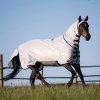Deka proti hmyzu Complete Plus BUSSE, s krkom, silver/navy (Dĺžka chrbta 125 cm	)
