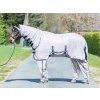 Deka proti hmyzu Complete Plus BUSSE, s krkom, silver/navy (Dĺžka chrbta 125 cm	)