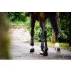 Gamaše predné Adagio Horseware, pár, black/yellow (Veľkosť L)
