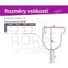 Pad jazdecký QHP, fuchsia