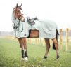 Deka jazdecká Moskito III BUSSE, proti hmyzu, smoke green/grey
