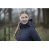 Parka jazdecká Elegant HKM, s integrovaným vyhrievaním, dark blue (Veľkosť L)