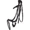 Uzdečka Salerno QHP, čierna (Veľkosť COB)