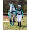 Gamaše zadné Eventing Technical QHP, pár, mint green (Veľkosť L)