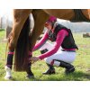 Gamaše zadné Eventing Technical QHP, pár, fuchsia