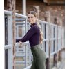 Tričko s dlhým rukávom Madison ELT, dámske, dark purple