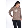 Mikina Lavender Bay HKM, dámska, taupe