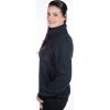 Mikina Teddyfleece HKM, unisex, čierna