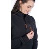 Mikina Teddyfleece HKM, unisex, čierna