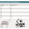 Deka odpocovacia fleece Esperia Two Waldhausen, dark blue/cream