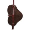 Pad jazdecký Leather Brockamp, FULL, hnedý