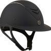 Prilba jazdecká Avancé ONE･K, matt/chrome/black (Obvod hlavy 51-54 cm	)