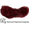 Poťah na posedlie Ergonomic Pur Sang, burgundy