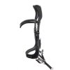 Uzdečka bezzubadlová Glory F.R.A., systém 4, čierna