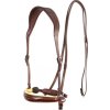 Uzdečka bezzubadlová Mistral F.R.A., mocca/beige