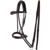 Uzdečka bezzubadlová Indy F.R.A., mocca