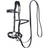 Uzdečka Hackamore Caval F.R.A., čierna