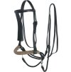 Uzdečka bezzubadlová Tinver F.R.A., hnedá