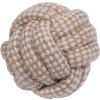 Hračka pre psov Buddy Knot Ball HKM, nature