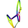 Ohlávka Rainbow Waldhausen, neon multicolor