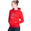 Mikina Equine Sports HKM, dámska, red
