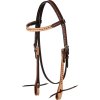 Uzdečka westernová Pool's, chestnut/natural