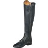 Čižmy jazdecké Valencia HKM, štandardné lýtko/nízke, pre dospelých, black/grey