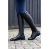 Čižmy jazdecké Titanium Style HKM, šírka XL/extra vysoké, dámske, čierne