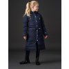 Kabát Candice Equipage, detský, zimný, navy (Veľkosť 140	)