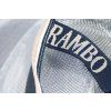 Deka proti hmyzu Rambo Protector, s krkom, silver/navy, white & beige (Dĺžka chrbta 100 cm)