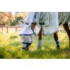 Deka proti hmyzu Rambo Protector, s krkom, silver/navy, white & beige (Dĺžka chrbta 100 cm)