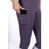 Legíny jazdecké Lavender Bay HKM, s gripom, dámske, dark lilac
