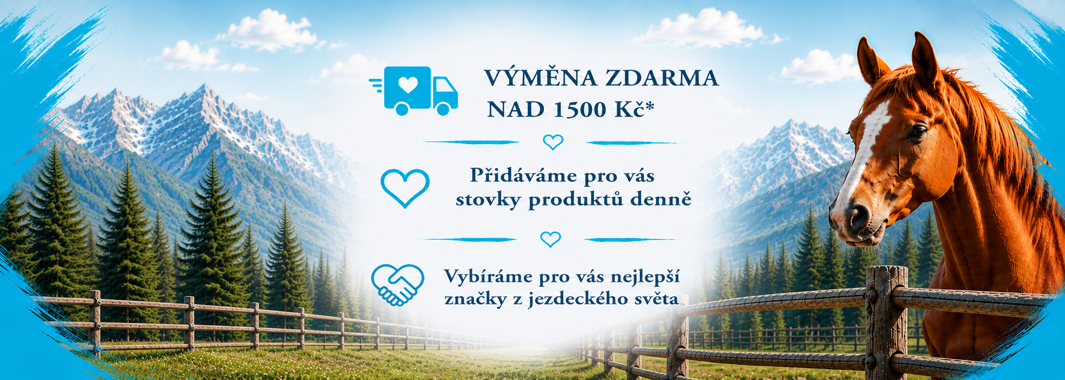 Výměna ZDARMA nad 1500 Kč