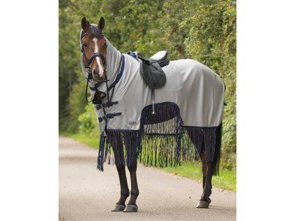 Jezdecká deka Exercise QHP, grey (Velikost 125 cm)