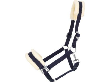 Ohlávka Cali Q-essentials, navy (Velikost SHETTY)